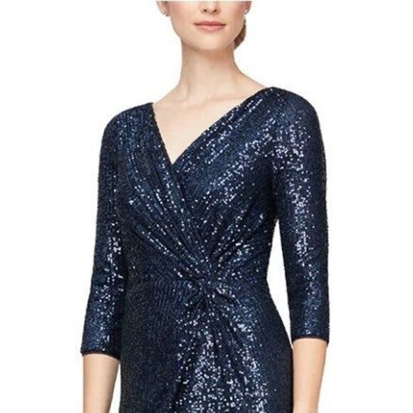 Alex Evenings Knot  Design Dress - Picture 3 of 8